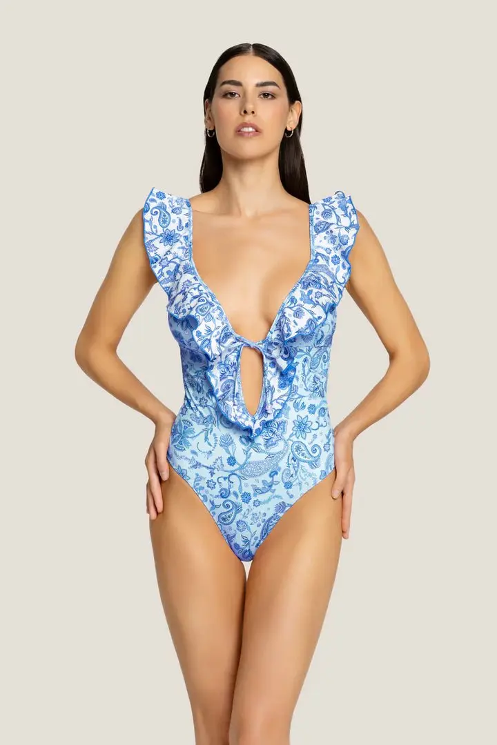 COSTUME INTERO CON ROUGE AZZURRO 4GIVENESS