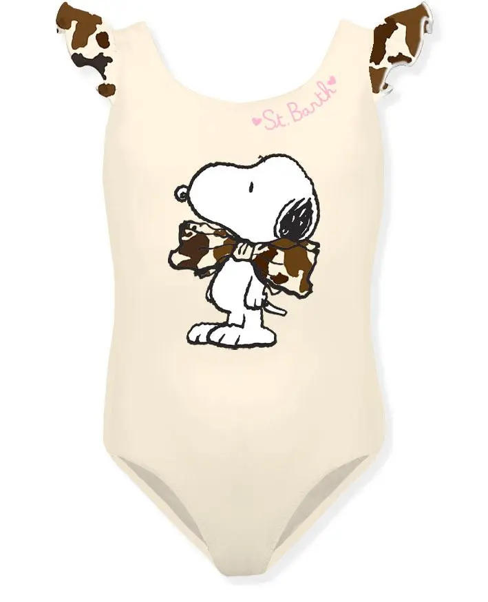 COSTUME INTERO MC2 SAINT BARTH BIANCO CON STAMPA SNOOPY