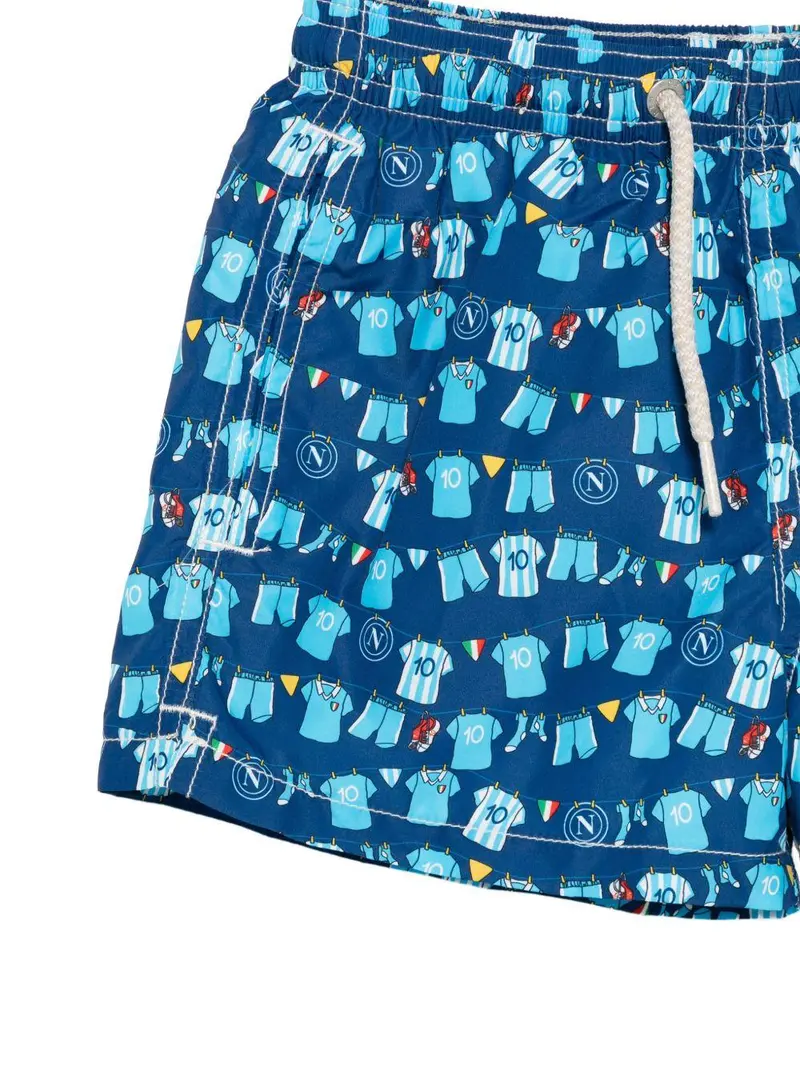 COSTUME MC2 SAINT BARTH CON STMAPA MAGLIETTE DEL NAPOLI