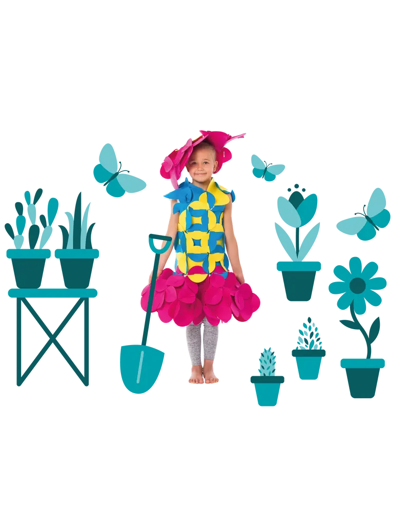 Costume Puzzle - Flora la Fata Botanica Geniale 🌿✨