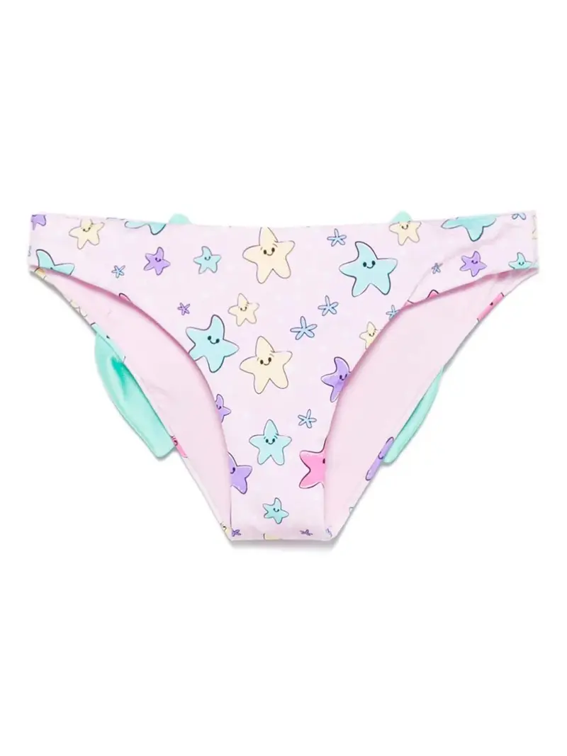 COSTUME SLIP CON FIOCCO VERDE TIFFANY CON STELLE MC2 SAINT BARTH