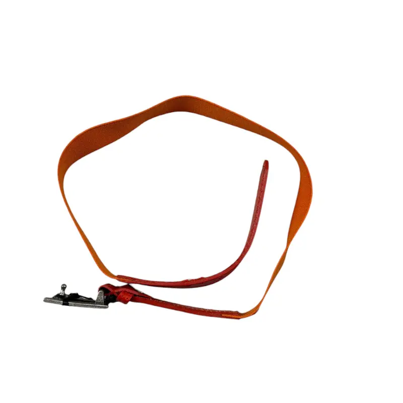 Daniele Alessandrini Cintura tinta unita con Elastico Arancione per Bambino