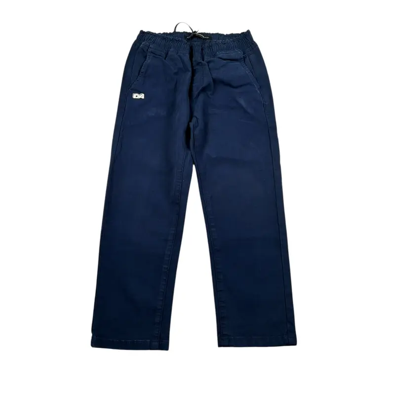 Daniele Alessandrini Pantalone tinta unita con Elastico In Vita Blu per Bambino