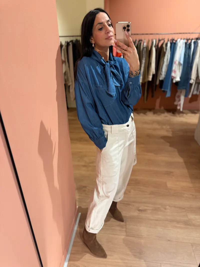 Denim bianco