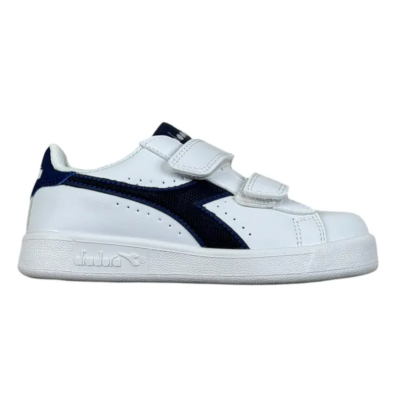 Diadora Sneakers tinta unita con Strappi Bianco per Bambino