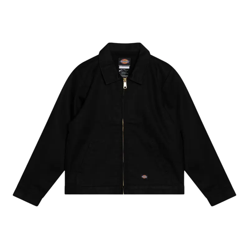 Dickies Giubbino tinta unita con Logo Nero per Bambino