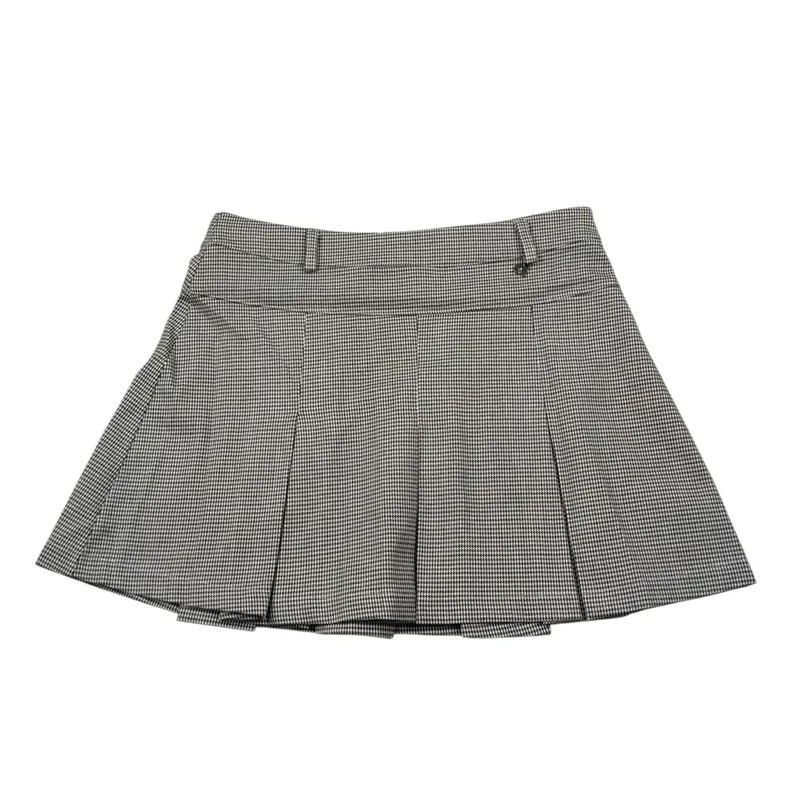 Dixie Gonna Microfantasia con Girovita Regolabile Beige per Bambina