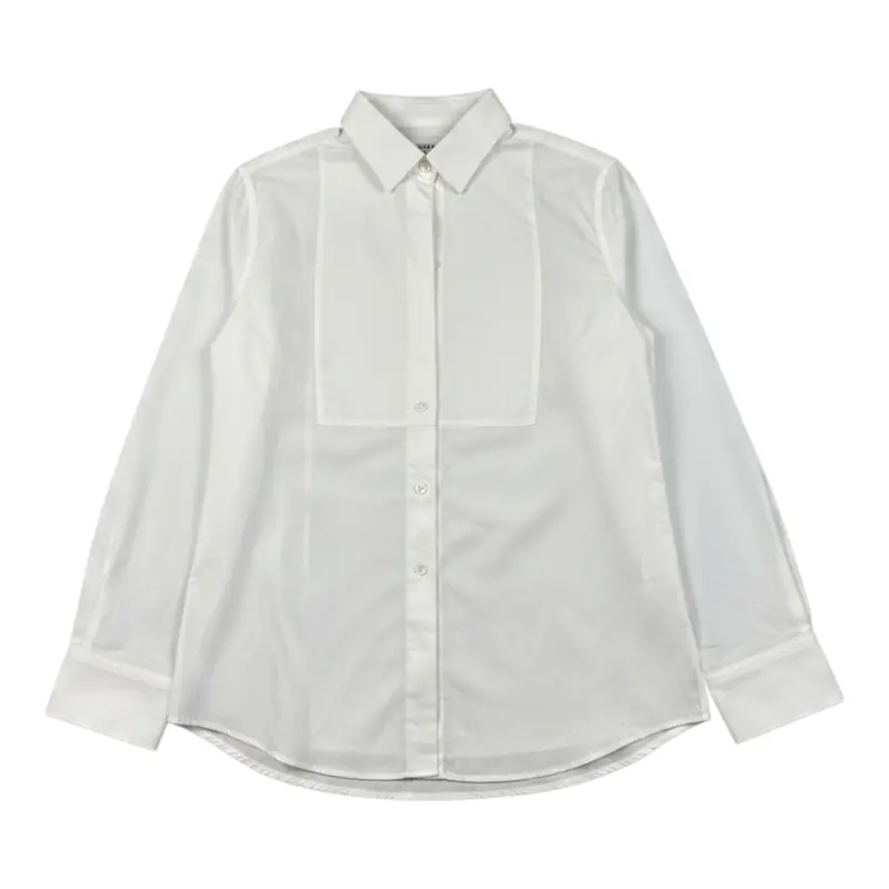 Dolce & Gabbana Camicia Manica Lunga tinta unita Bianco per Bambino