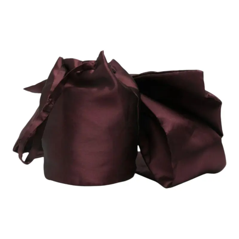 Dou Dou Borsa tinta unita Bordeaux per Bambina