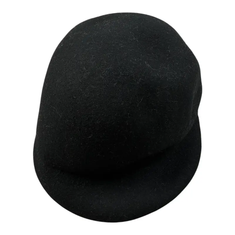 Dou Dou Cappello tinta unita Nero per Bambina