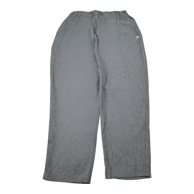 Dou Dou Pantalone tinta unita con Elastico In Vita Grigio per Bambina