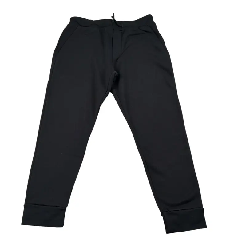 Dsquared2 Pantalone Tuta tinta unita con Logo Nero per Bambino