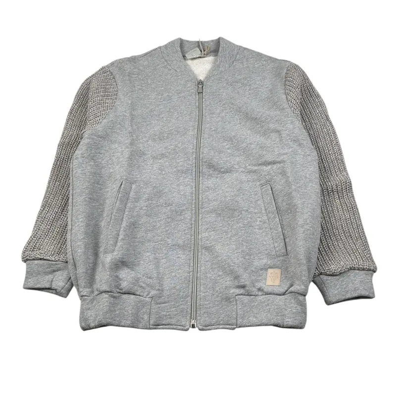 Eleventy Completo 2 Pezzi Felpa-Pantalone tinta unita Grigio per Bambina