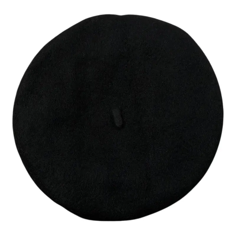 Elisabetta Franchi Cappello tinta unita con Logo Nero per Bambina