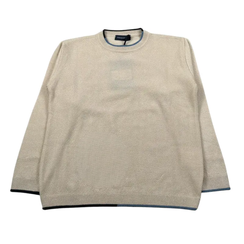 Emanuel Pris Maglia Girocollo tinta unita Beige per Bambino