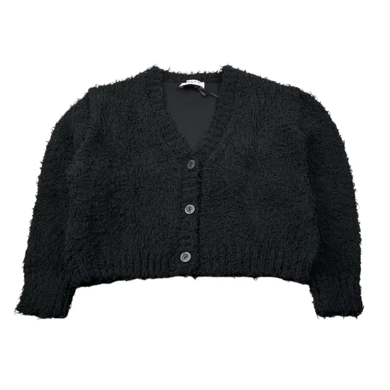 Emilio Pucci Cardigan Stampa Fantasia Nella Parte Posteriore Nero per Bambina