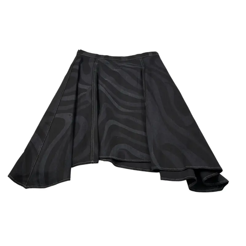 Emilio Pucci Gonna tinta unita In Demim Nero per Bambina