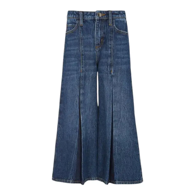 Emporio Armani Jeans tinta unita A Palazzo Blu per Bambina