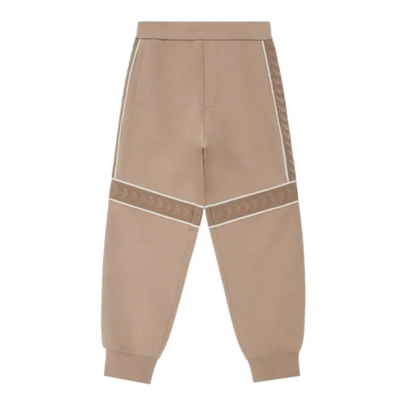 Emporio Armani Pantalone tinta unita Modello Tuta Beige per Bambino