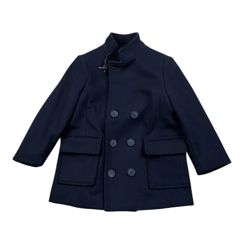 Fay Cappotto tinta unita con Colletto Blu per Neonato