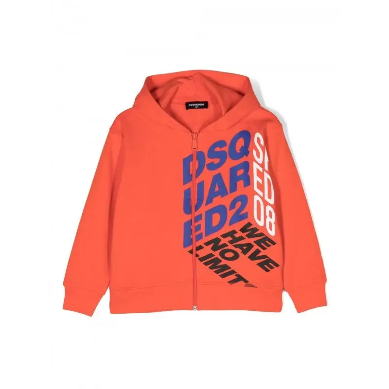 FELPA ARANCIONE DSQUARED2