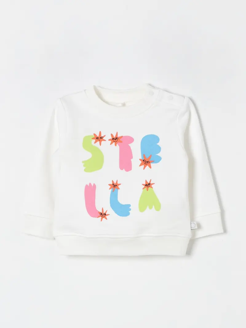 FELPA BIANCA CON STAMPA STELLA MCCCARTNEY