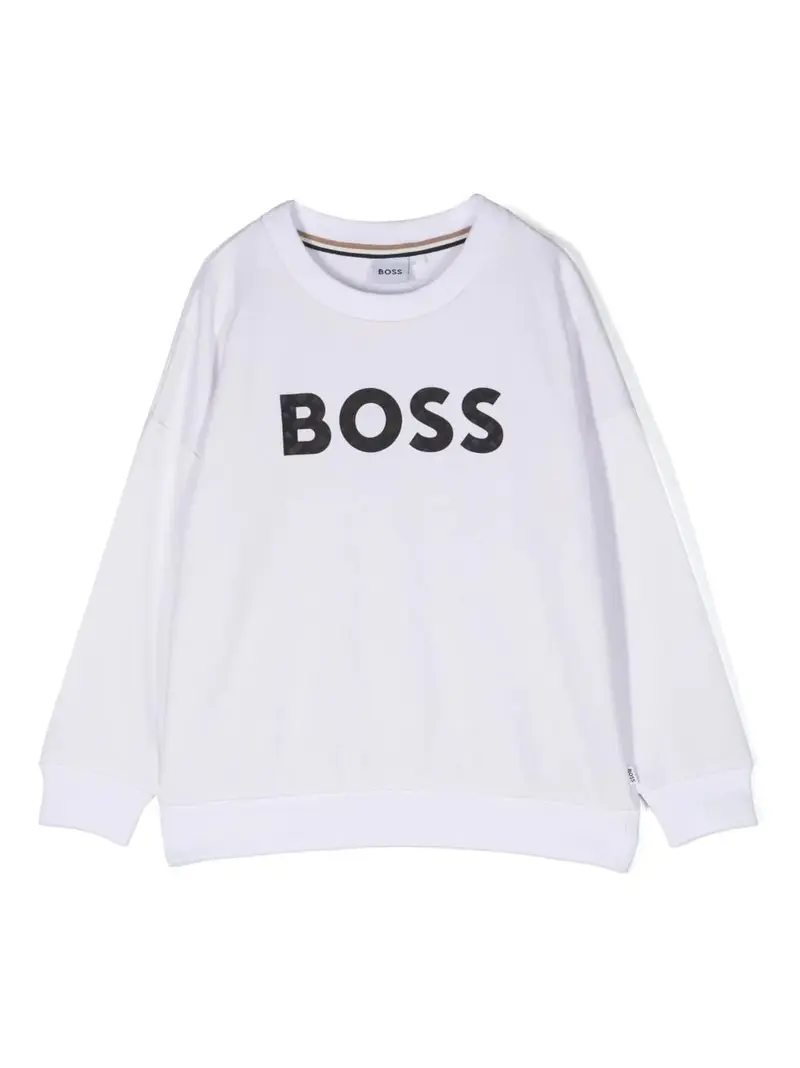 FELPA BIANCA HUGO BOSS
