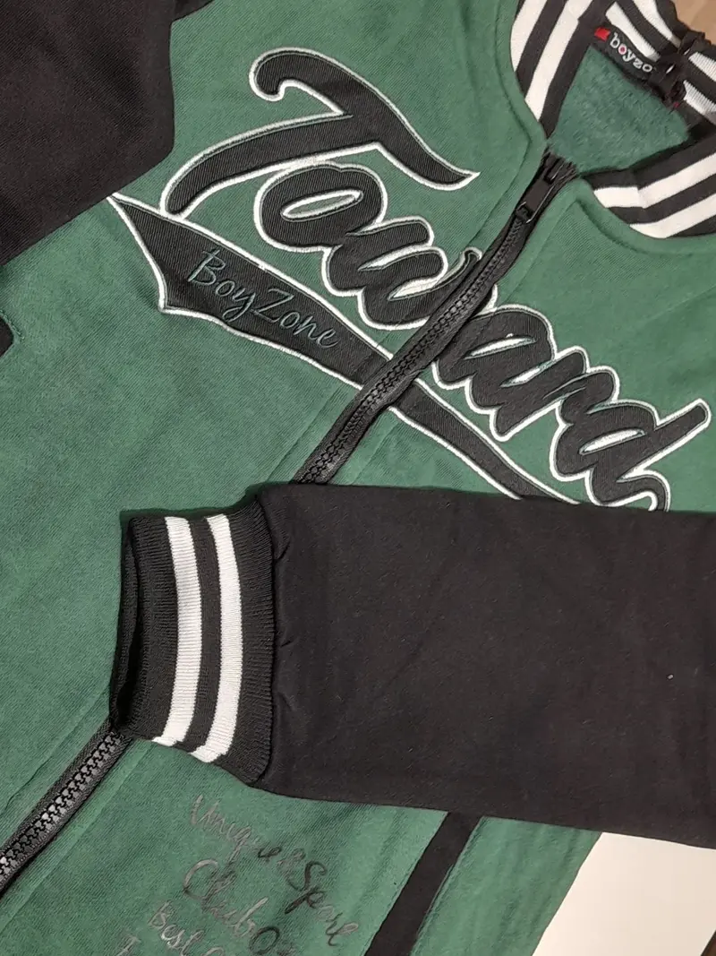 Felpa college full zip