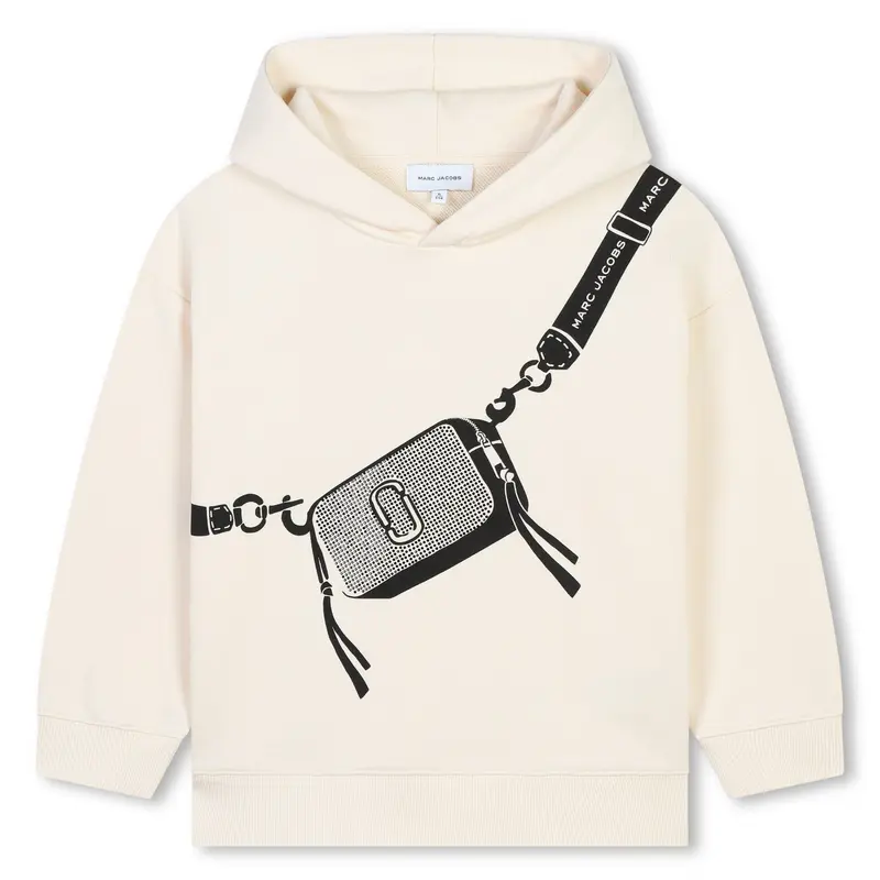 FELPA CON CAPPUCCIO SABBIA MARC JACOBS