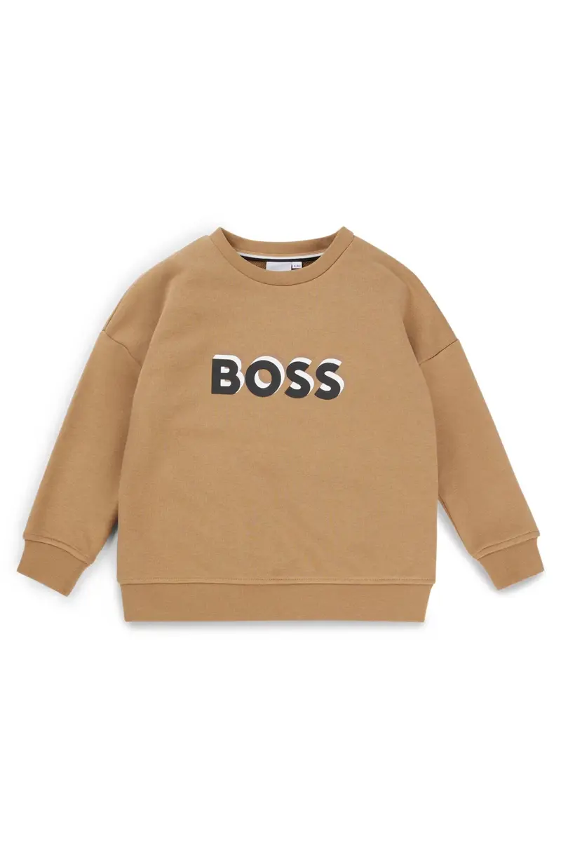 FELPA CON LOGO GOFFRATO HUGO BOSS