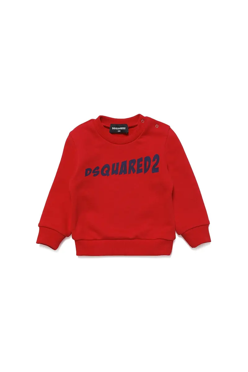 FELPA DSQUARED2 ROSSO