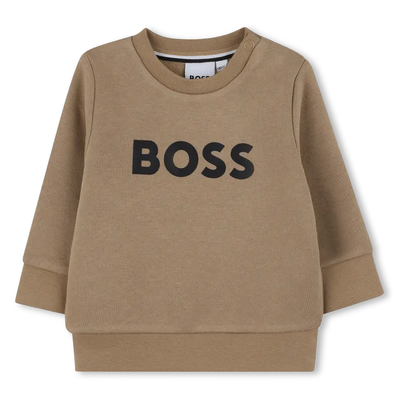 FELPA GIROCOLLO BISCOTTO HUGO BOSS