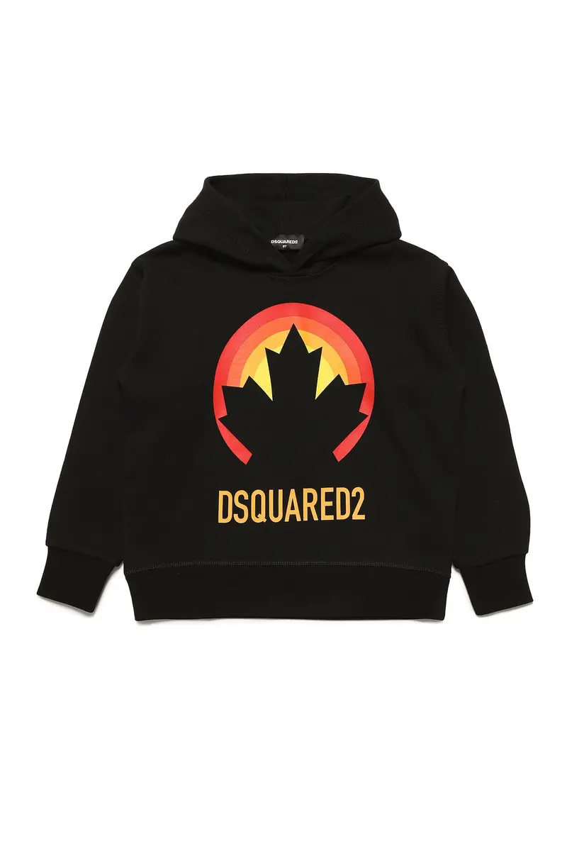 FELPA NERA DSQUARED2