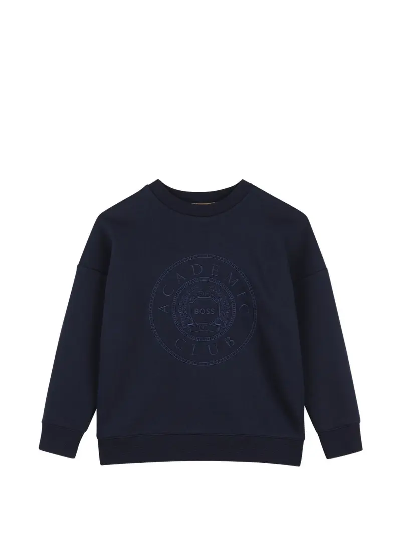 Felpa per bambino Boss Kids con ricamo