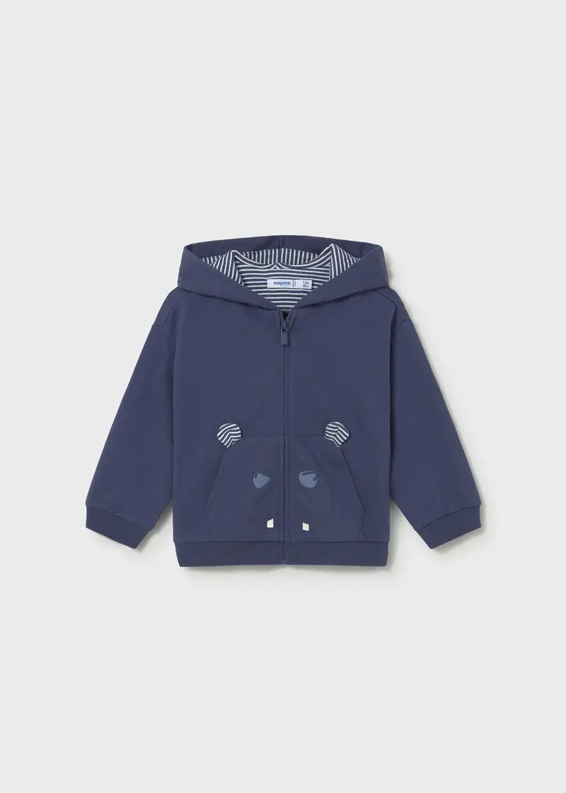 FELPA PLAY CON CAPPUCCIO