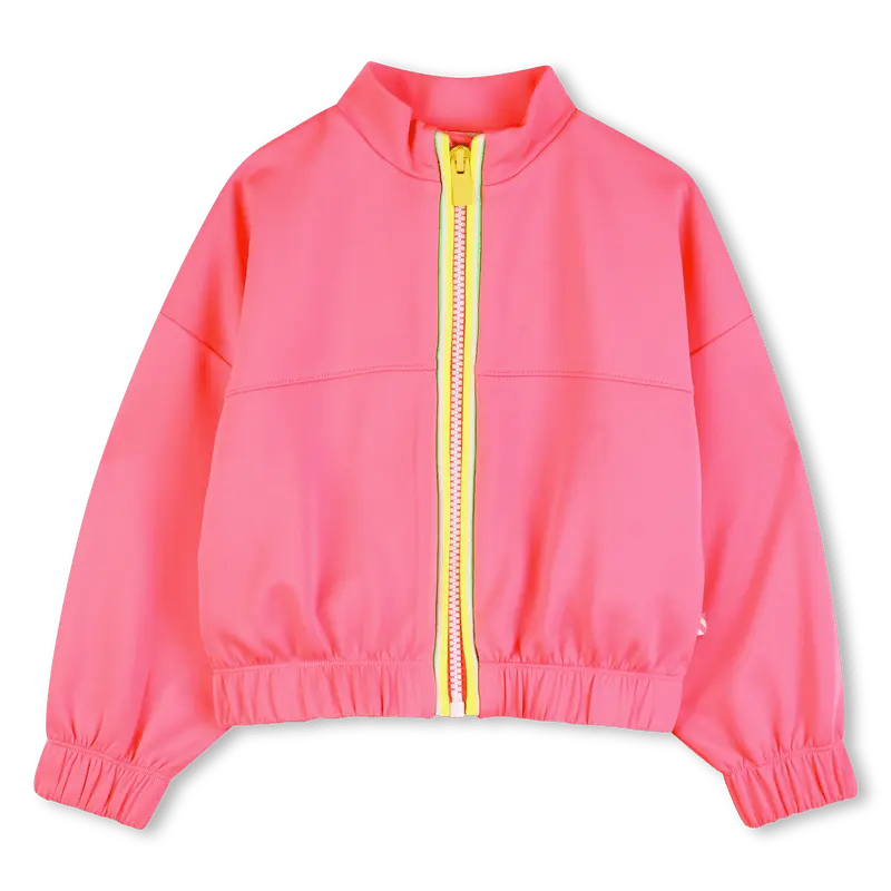FELPA ROSA CON STAMPA SUL RETRO BILLIEBLUSH