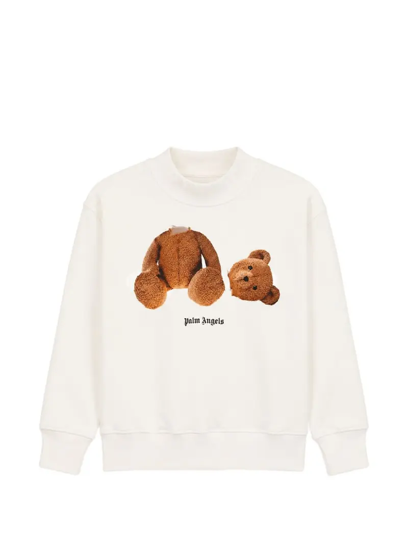 Felpa unisex Palm Angels Kids con orsetto