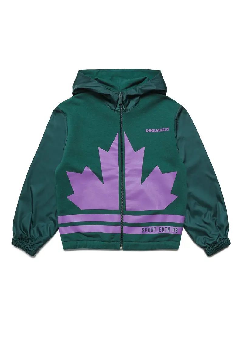 FELPA VERDE DSQUARED2