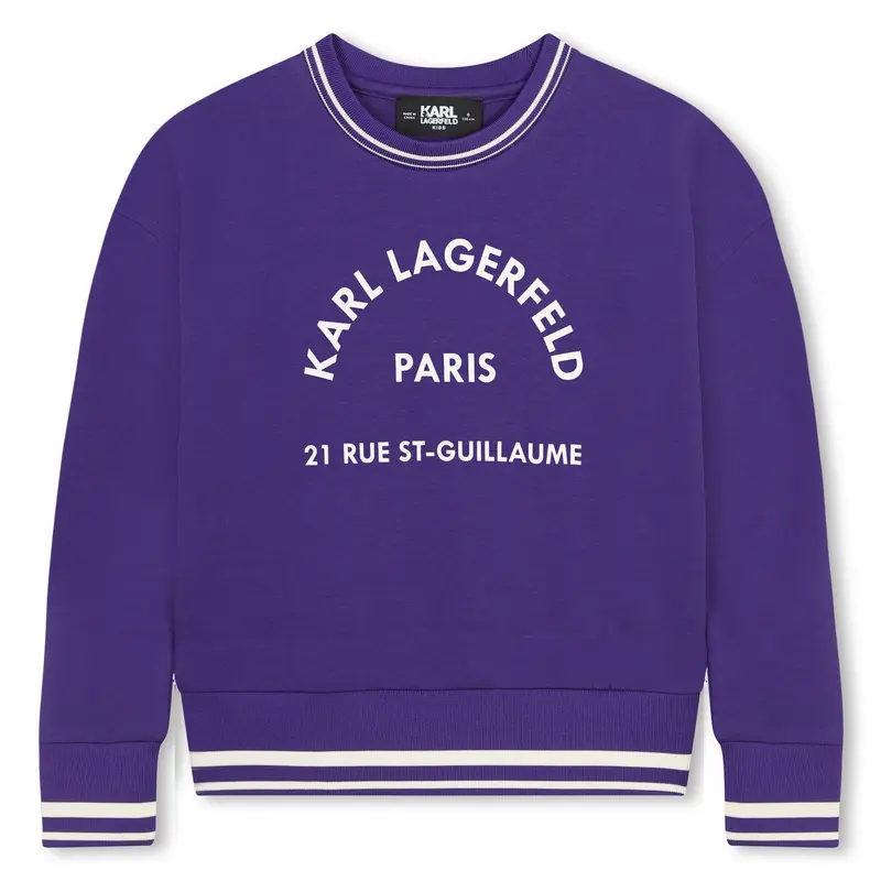 FELPA VIOLA KARL LAGERFELD