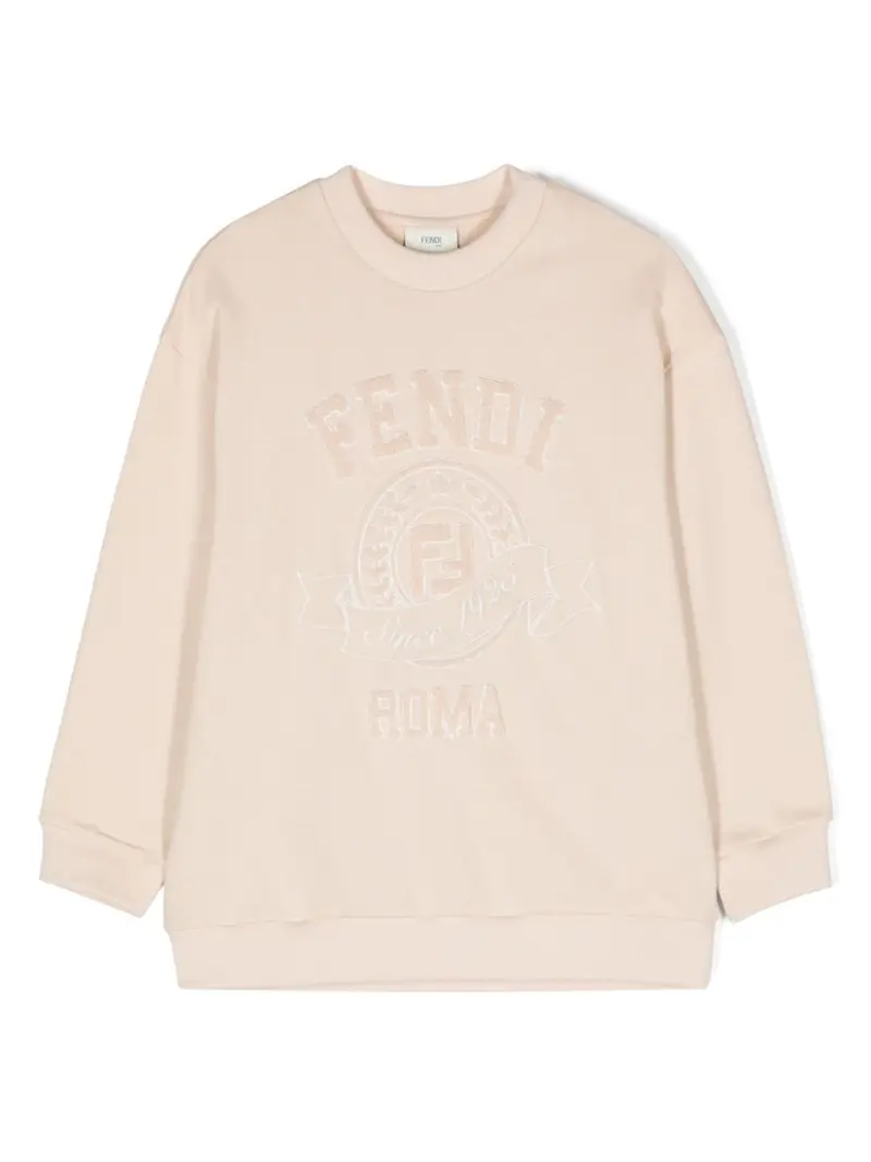 Fendi Kids felpa con logo