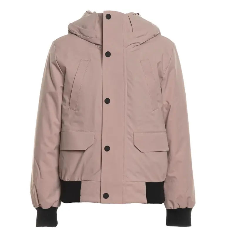 Freedomday Giubbino tinta unita con Cappuccio Beige per Bambino