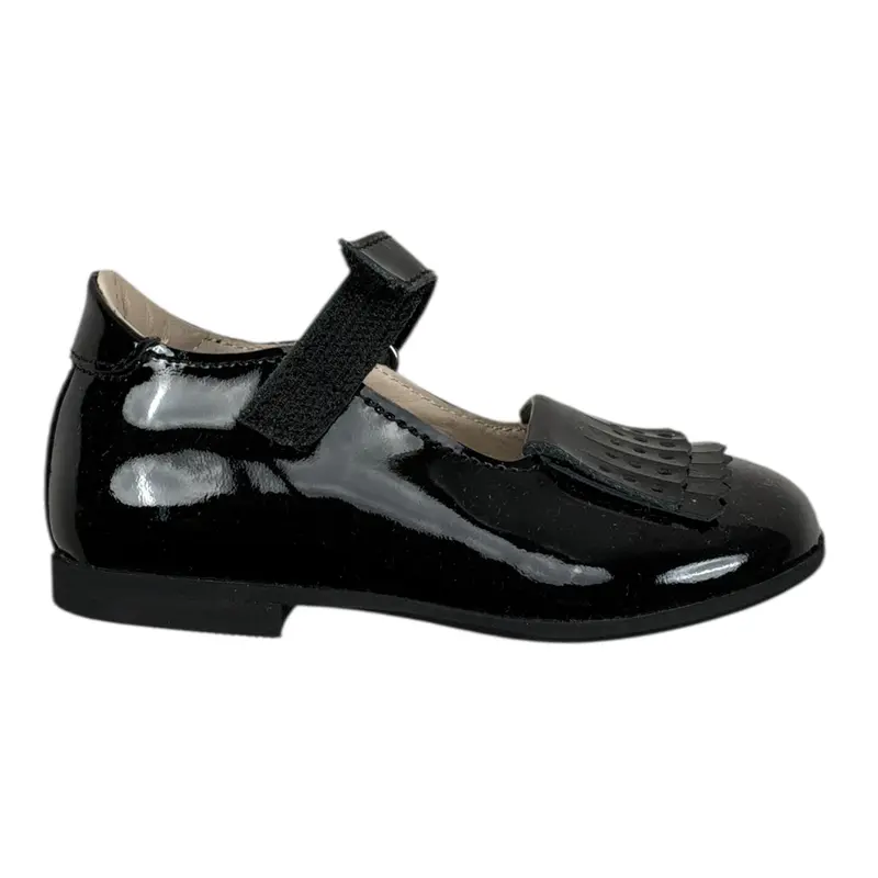 Gallucci Ballerine tinta unita Nero per Neonata