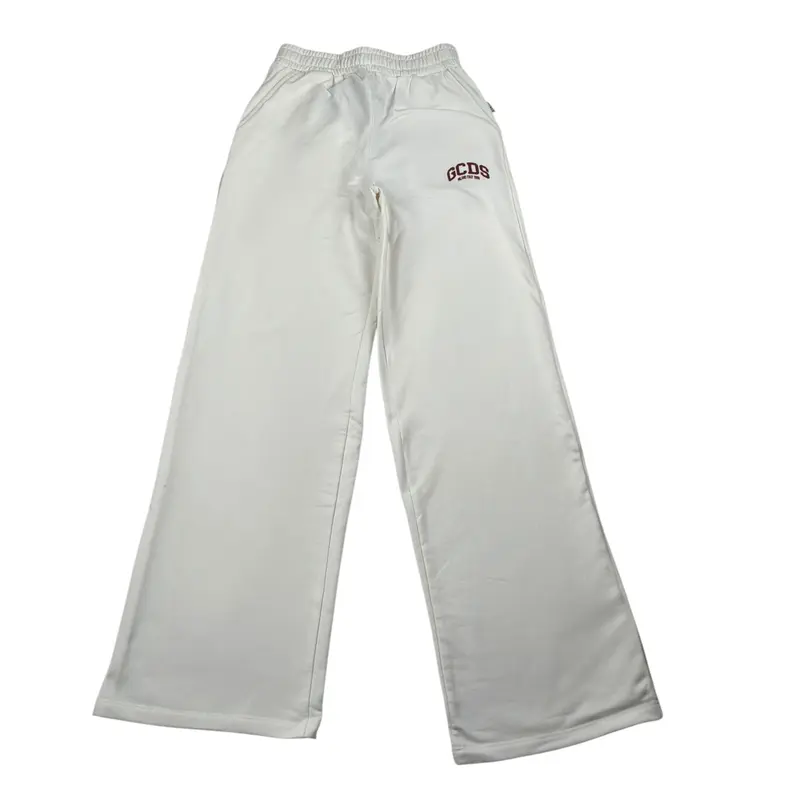 Gcds Pantalone Modello Tuta tinta unita Panna per Bambina