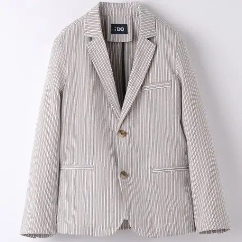 Giacca bambino in cotone rigata