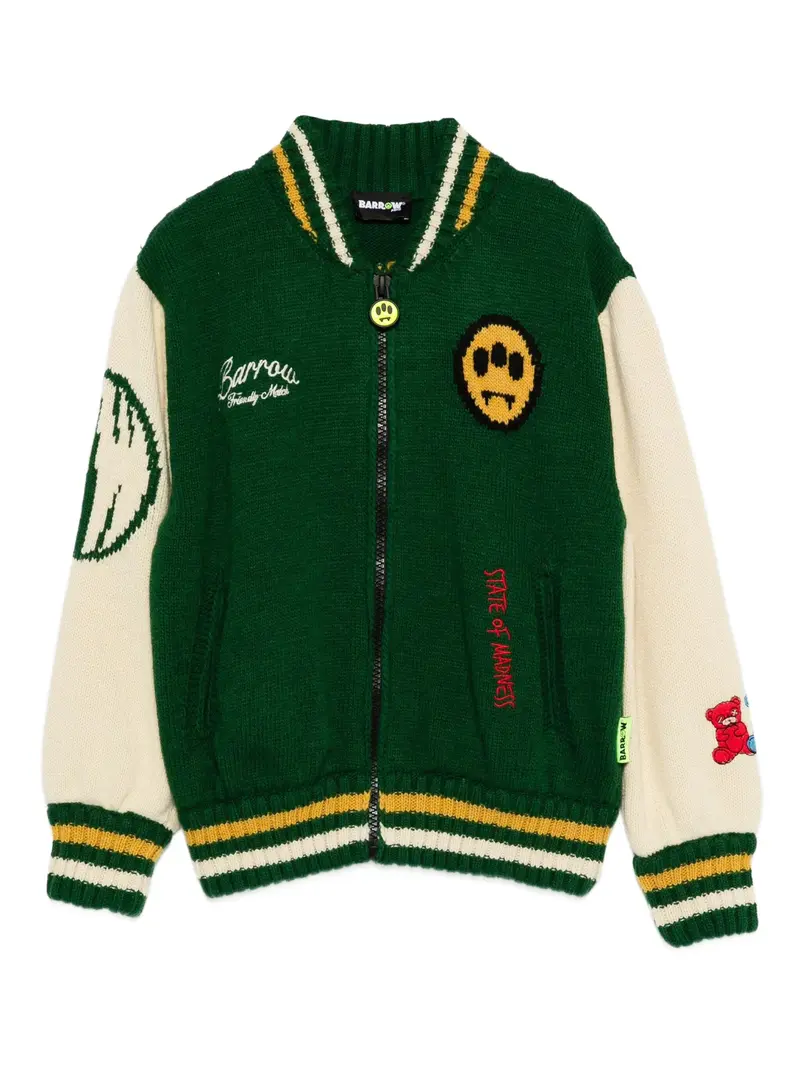 GIACCA BOMBER IN LANA BICOLORE BARROW
