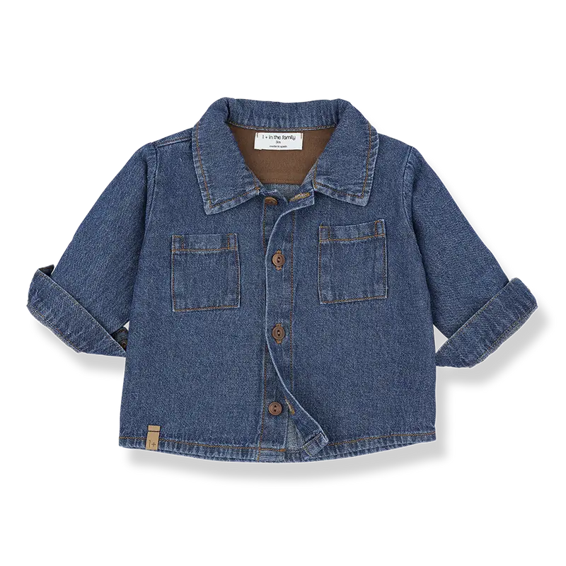 Giacca Camicia in Denim VIGGO | 1+ IN THE FAMILY