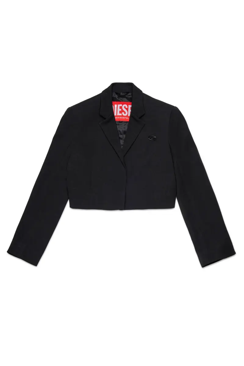 GIACCA CROPPED NERA DIESEL