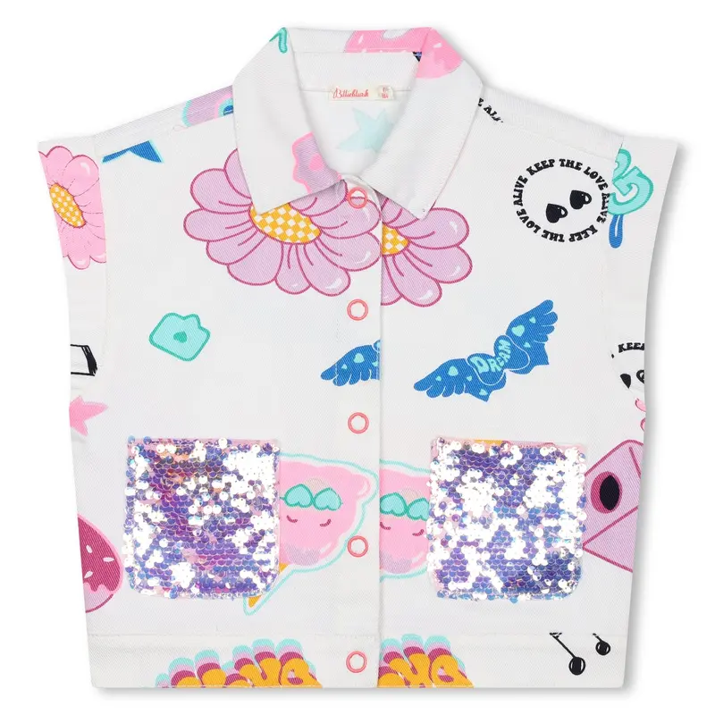 GIACCA DENIM BIANCA BILLIEBLUSH