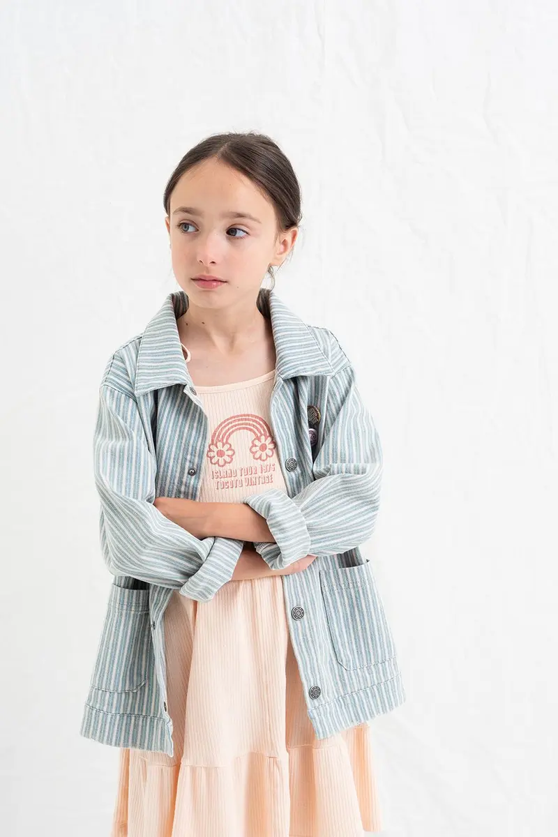 Giacca Denim | con spille