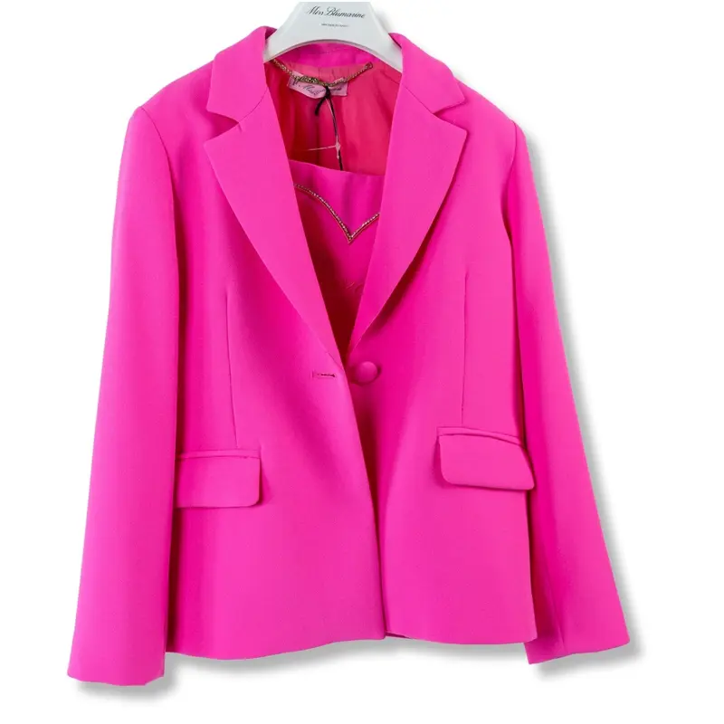 GIACCA FUCSIA MISS BLUMARINE
